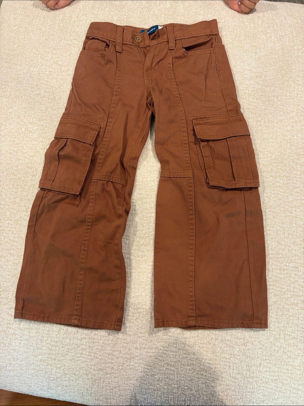 Old Navy Kids Cargo Jeans in Brown